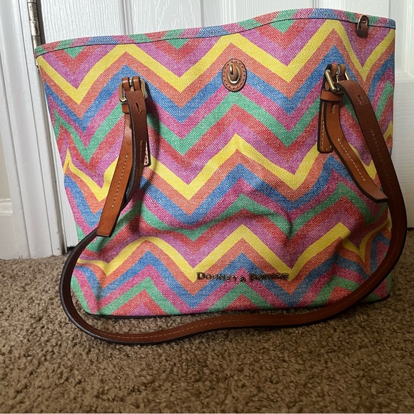 Dooney and Bourke multi Nelly tote - Picture 1 of 5